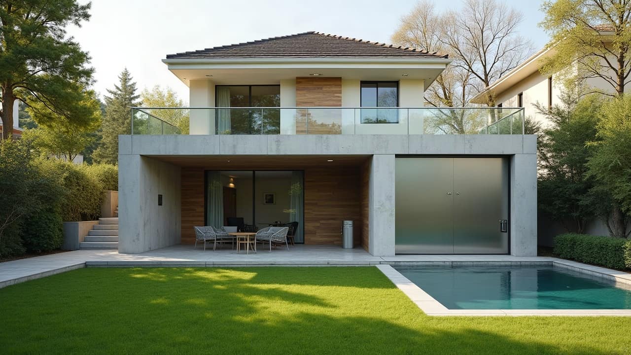 Construire son abri en même temps que sa maison, l'économie réelle