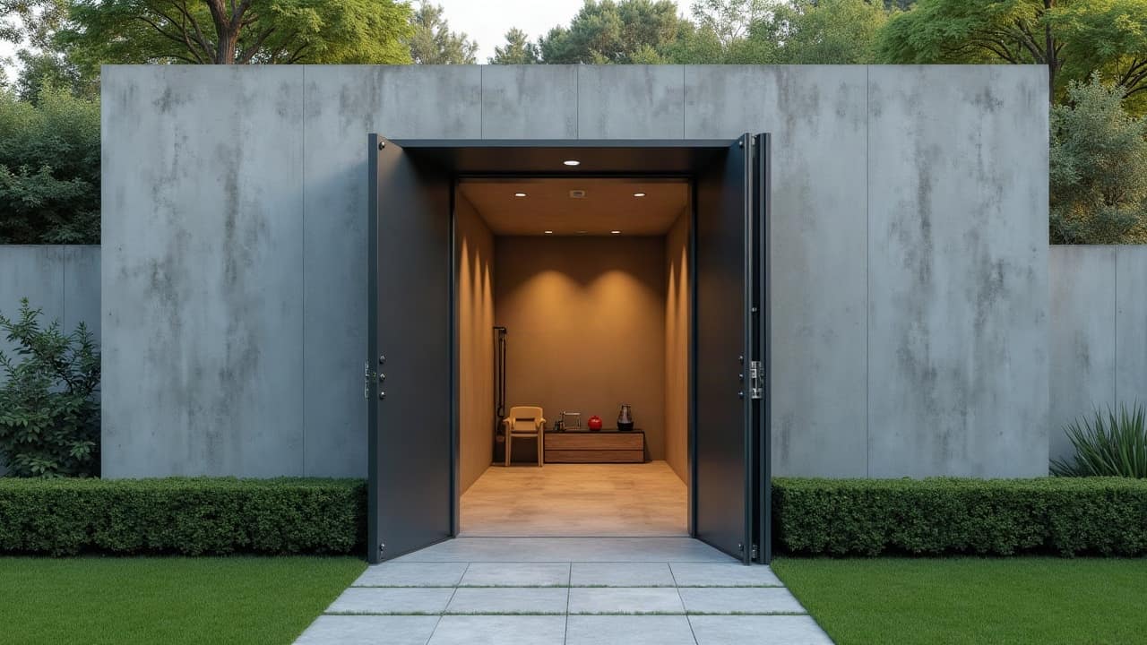Porte blindée, ce qui différencie un modèle résidentiel d'un modèle d'abri