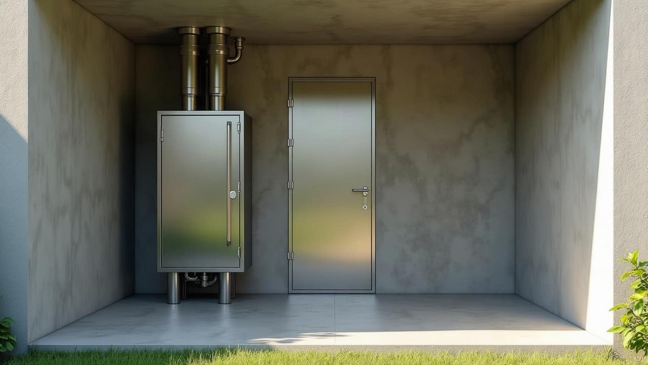 Ventilation naturelle ou mécanique, ce qu'exige un abri sécurisé